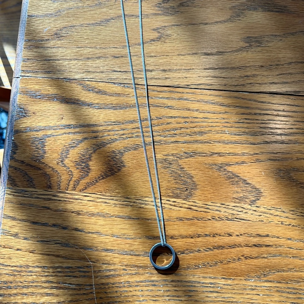 Mantra band Believe necklace